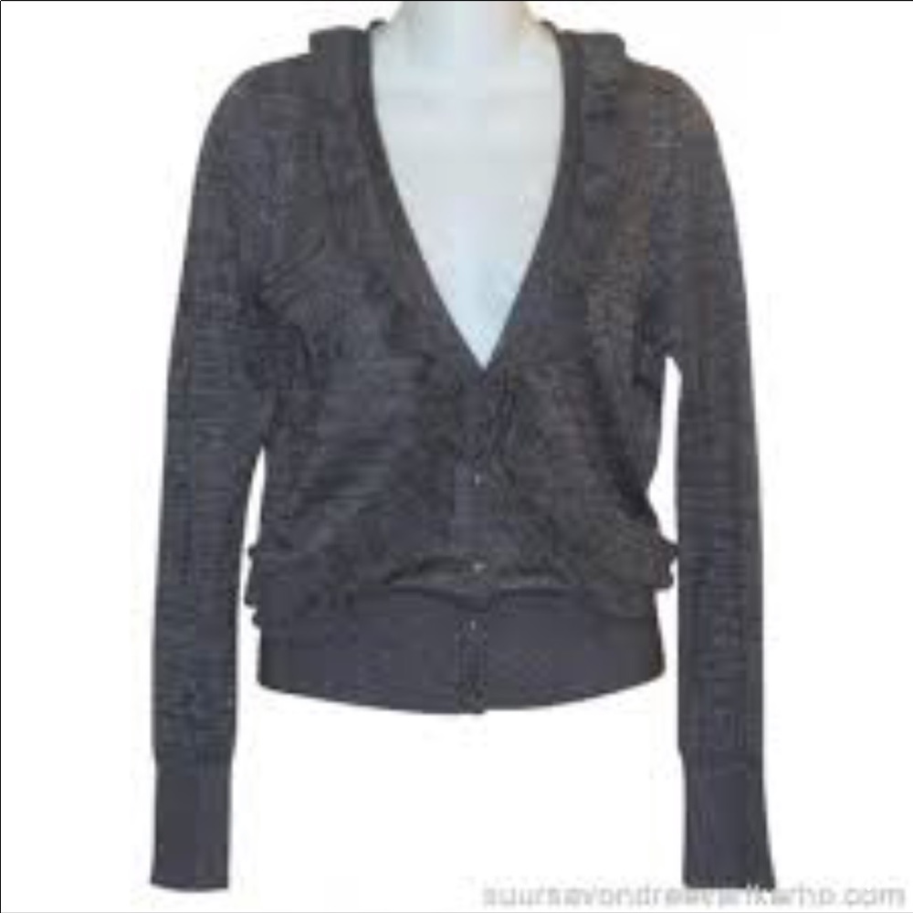 Jcrew Ruffle cardigan